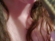 Sloppy Dildo Blowjob with Alien Slime 6/16