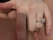 A quick tease of my soaking wet pussy