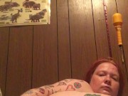 Fucking my tight booty with a toothbrush 14/16