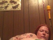 Fucking my tight booty with a toothbrush 16/16