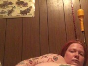 Fucking my tight booty with a toothbrush 9/16