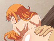 Luffy fucks Nami One Piece anime hentai cartoon uncencored big tits Naruto Sakura big ass asian teen 12/16