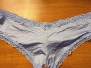 Cumshot on sexy panties 2/16