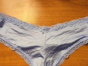 Cumshot on sexy panties 3/16