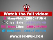 Post Orgasm Torture - Kylie Candy Toes gives BBC4FUNN A Countdown Footjob Massive Cumshot 16/16