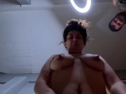 Step mom gives gagging deep sloppy face fuck. 1/16