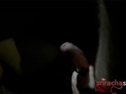 I sucked him to completion in the packed parking lot (real risky car bj) 2/16