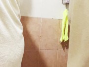 Hot Latina with a Big Ass Stepmom shares shower with Stepson. Showering with Step-Mom 16/16