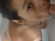 Sexy blowjob ,face cumshot 8/16