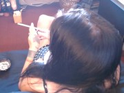 Voyeur Cam Virginia Slim 120s Smoking Ignore 2/16