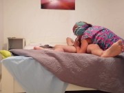 Sex with a hotel cleaning lady with a hot body in the hotel 4/16