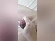 Edging handjob , fuck and funny blooper in the end 7/16