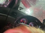 Getting dick sucked in the Hoffmanns car wash and she is loving that Thanggg!! Suck slut suck !!! 1/16