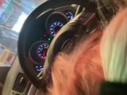 Getting dick sucked in the Hoffmanns car wash and she is loving that Thanggg!! Suck slut suck !!! 12/16