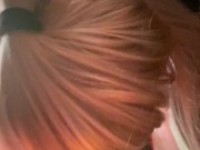 Getting dick sucked in the Hoffmanns car wash and she is loving that Thanggg!! Suck slut suck !!! 14/16