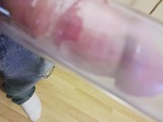 Penispump through action