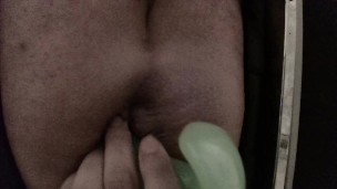 a 1 meter dildo in my ass really feels incredible and intense =]