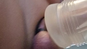 Fucking anal fleshlight good and hard 😈