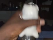 First time using a pocket pussy. 6/16