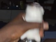 First time using a pocket pussy. 9/16