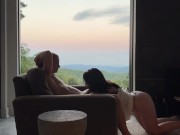 Beautiful Backshots - Cumming Together Up In The Mountains 2/16