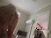 Wife wakes me up by riding my hard morning wood until I fill her with my cum 2/16