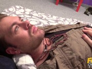 Fake Hostel - Angry horny big tits MILF bullies liar into giving her a cremapie 6/16