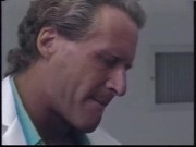 Horny brunette gets fucked on the stairs 4/16