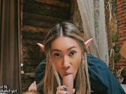 Magic Fantasy - Fucked a beautiful Elf in the ass in her lair 4/16