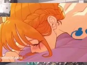 ONE PIECE- LUFFY FOLLA POR FIN A NAMI Y LA LLENA SU RICA CONCHA DE LECHE ANIMACIÓN SIN CENSURA 14/16