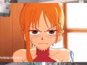 ONE PIECE- LUFFY FOLLA POR FIN A NAMI Y LA LLENA SU RICA CONCHA DE LECHE ANIMACIÓN SIN CENSURA 4/16