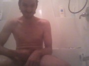 Solo shower tease 9/16