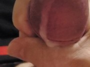 Amateur solo masterbation with cum 9/16