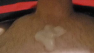 Amateur solo masterbation with cum