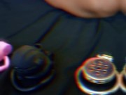 15 Chastity Cages in 31 days of Locktober for cuckold Husband 8/16