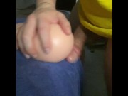 Big cock stretching toy 12/16