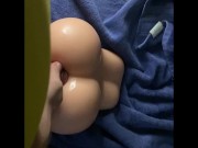 Big cock stretching toy 15/16