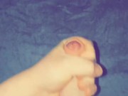 Huge cum load squirts 6/16