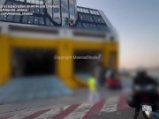 VLOG CORSE - I get my tight little pussy filled in the ferry cabin 2/16