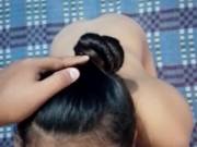 Hermosa chica mexicana dando un oral a su novio 10/16