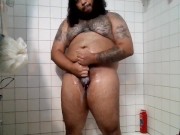 Masturbating in the shower 6/16