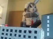 Giant Demon Bunny Fucks a Building