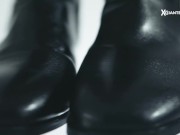 Giantess Ex Girlfriend crushes you under her boots & spits on you 4/16