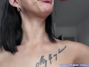 Deepthroating this dildo close up thinking about you 11/16