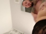 OW! You’re hurting me!  Green eyed girl enjoys huge meaty cock 16/16