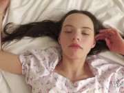 Deprivation Vaginal Virginity of 18yo Beautiful and First Anal with her StepDad - Trailer 15/16