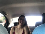 GIRL SEDUCES PLATFORM DRIVER AND MASTURBATES. 2/16