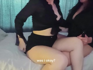 jugando con a que ella es mi jefa y me contrata a cambio de sexo. Una nueva experiencia