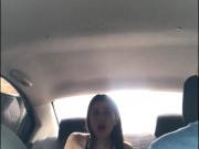 I STRIP AND MASTURBATE FOR THE UBER RIDER SO HE DOESN'T CHARGE ME 4/16