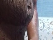 Big black dick BBC cock rubbing 1/16
